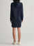 Gant Women Embroidered Hooded Full Sleeves Winter Dress