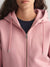 Gant Women Solid Hooded Full Sleeves Sweatshirt