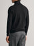 Gant Men Black Solid High Neck Sweater