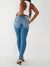 True Religion Super T Stella Skinny Blue Mid Rise Jeans