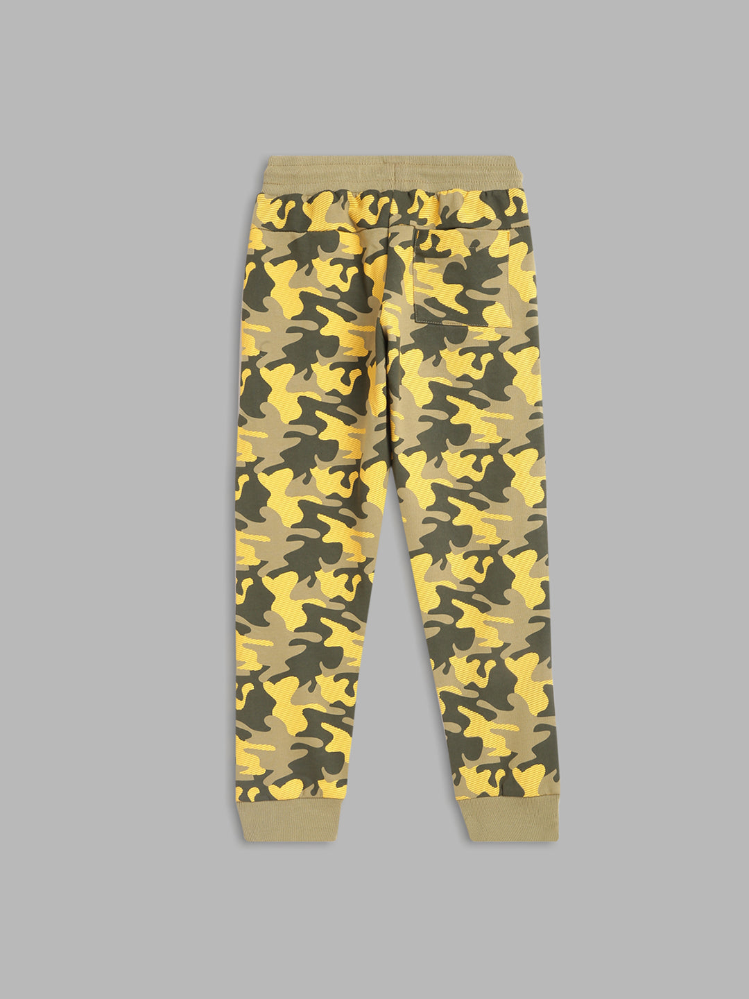 Blue Giraffe Boys Multicolor Printed Straight Fit Mid-Rise Joggers Style Trackpant