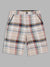 Blue Giraffe Boys Multi-Color Checked Straight Fit Shorts