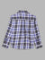 Blue Giraffe Boys Multicolor Checked Spread Collar Full Sleeves Shirt