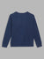 Blue Giraffe Boys Navy Blue Printed Round Neck Full Sleeves Pullover Style Sweatshirt