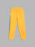 Blue Giraffe Boys Yellow Colorblocked Straight Fit Mid-Rise Joggers Style Trackpant