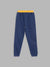 Blue Giraffe Boys Blue Solid Straight Fit Joggers Style Sweatpant