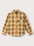 Blue Giraffe Boys Multi-Color Checked Spread Collar Full Sleeves Shirt