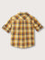 Blue Giraffe Boys Multi-Color Checked Spread Collar Full Sleeves Shirt