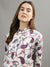 Iconic Women Multicolor Printed Spread Collar Full Sleeves Shirt