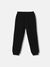 Blue Giraffe Girls Black Solid Regular Fit Joggers Style Sweatpant