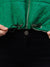 Elle Women Green Self-Design Stand Collar Full Sleeves Reversible Jacket