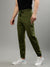 Iconic Men Green Solid Regular Fit Mid-Rise Trackpant