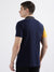 Iconic Men Multicolor Colorblocked Polo Collar Short Sleeves T-Shirt