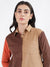 Iconic Women Multicolor Colorblocked Spread Collar Full Sleeves Shirt