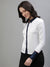 Iconic Women White Solid Spread Collar Full Sleeves Shirt