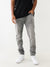 True Religion SN Rocco Skinny Fit Grey Mid-Rise Solid Jeans