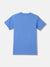 Blue Giraffe Boys Blue Solid Round Neck Short Sleeves T-Shirt