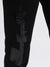 Centre Stage Women Black Embellished Slim Straight Jeans