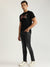 Antony Morato Men Black Washed Mid-Rise Super Skinny Jeans