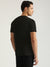 Antony Morato Men Black Printed Round Neck Short Sleeves T-Shirt