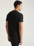 Antony Morato Men Black Printed Round Neck Short Sleeves T-Shirt