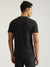 Antony Morato Men Black Printed Round Neck Short Sleeves T-Shirt