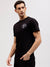 True Religion Men Black Printed Round Neck Short Sleeves T-shirt