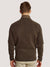 Bruun & Stengade Men Brown Solid Round Neck Full Sleeves Pullover Style Sweater