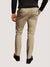 Bruun & Stengade Men Beige Solid Regular Fit Flat-Front Trouser