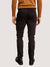 Bruun & Stengade Men Black Solid Regular Fit Flat-Front Trouser