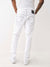 True Religion Big T Rocco Slim Fit White Mid-Rise Solid Jeans