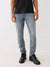 True Religion SN Geno Skinny Fit Blue Mid-Rise Washed Jeans