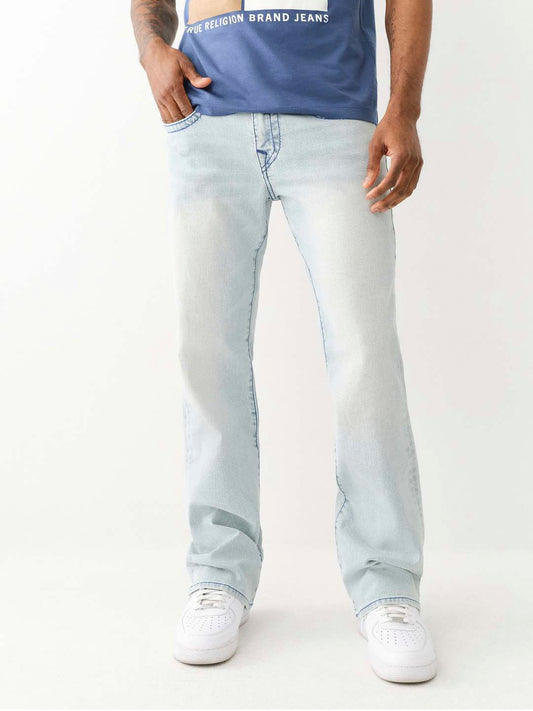 True Religion Big T Billy Bootcut Fit Blue Mid-Rise Washed Jeans