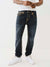 True Religion Super T Rocco Slim Fit Blue Mid-Rise Washed Jeans