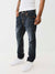 True Religion Super T Rocco Slim Fit Blue Mid-Rise Washed Jeans