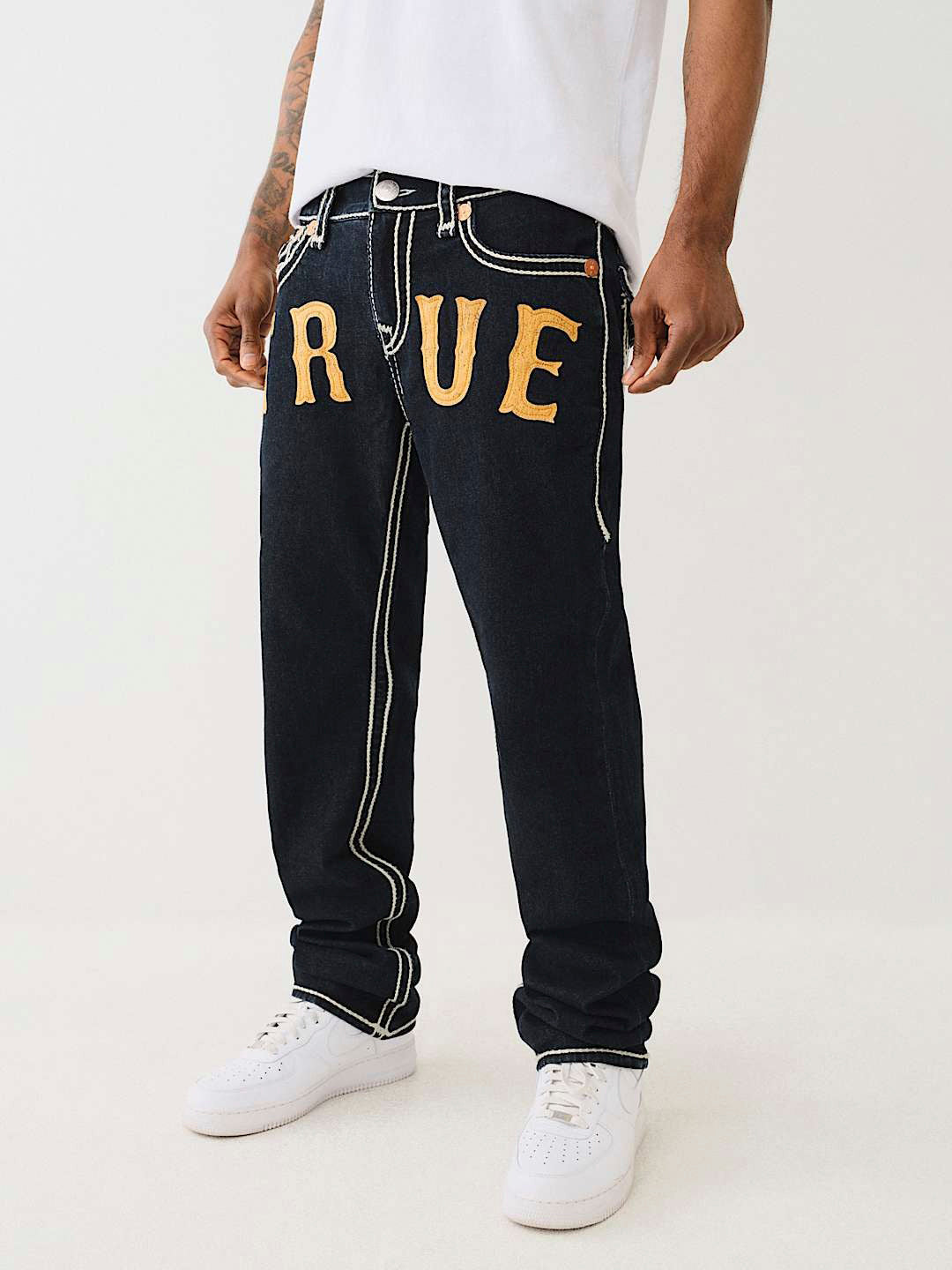 TRUE RELIGION good GENO STRAIGHT JEANS 40