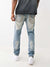 True Religion Super T Ricky Straight Fit Blue Mid-Rise Washed Jeans