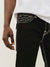 True Religion Men Black Solid Boot Cut Mid-Rise Jeans