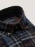 Bruun & Stengade Men Blue Checked Button-Down Collar Full Sleeves Shirt