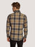 Bruun & Stengade Men Brown Checked Button-Down Collar Full Sleeves Shirt