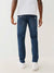 True Religion SN Geno Skinny Fit Blue Mid-Rise Washed Jeans