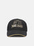 Just Cavalli Men Black Printed Baseball Cap