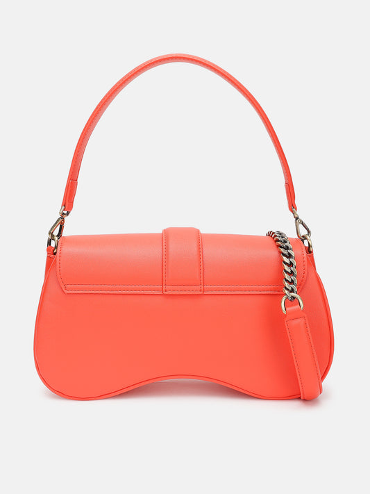 Just Cavalli Women Coral Solid Sling Bag