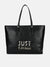 Just Cavalli Women Black Solid Tote Bag