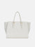 Just Cavalli Women White Solid Tote Bag