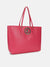 Just Cavalli Women Pink Solid Tote Bag