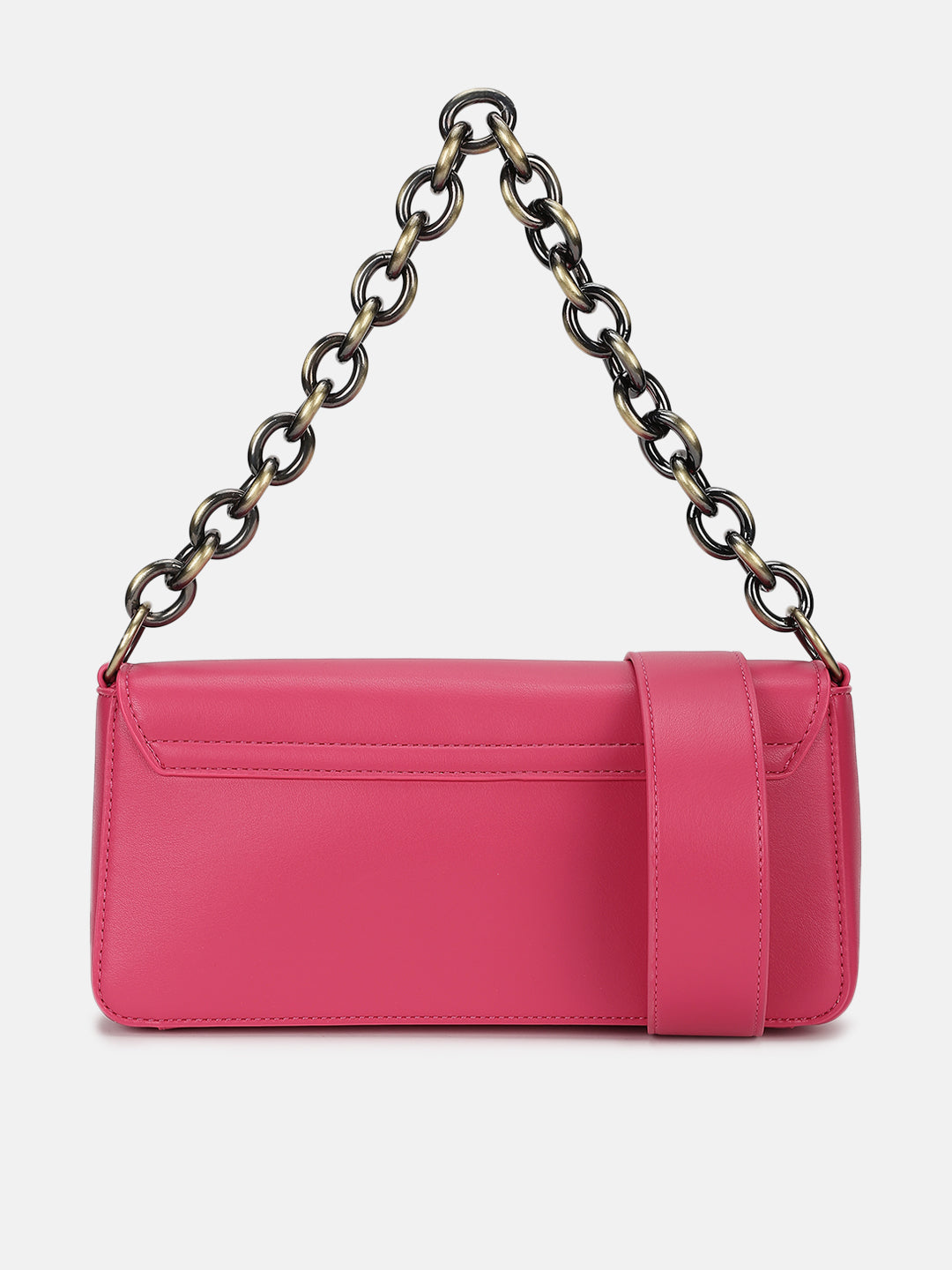 Just Cavalli Women Pink Solid Sling Bag