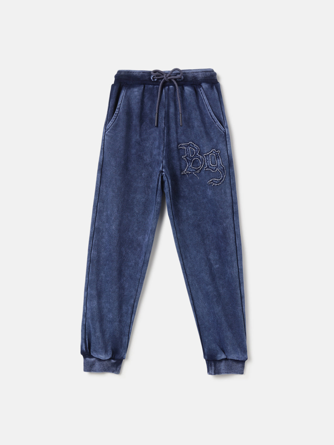 Blue Giraffe Boys Washed Regular Fit Sweatpant