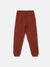 Blue Giraffe Boys Rust Solid Regular Fit Sweatpant