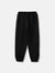 Blue Giraffe Boys Black Solid Regular Fit Joggers Style Sweatpant